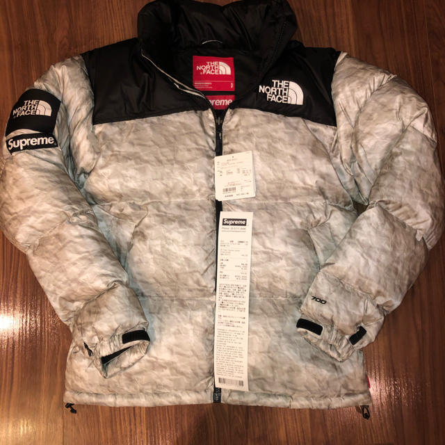 supreme The North Face Nuptse Jacket紙ヌプシ 肌触りがいい www