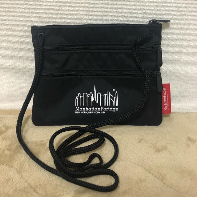 Manhattan Portage(マンハッタンポーテージ)のマンハッタンポーテージ／Triple Zipper Pouch／サコッシュ メンズのバッグ(その他)の商品写真