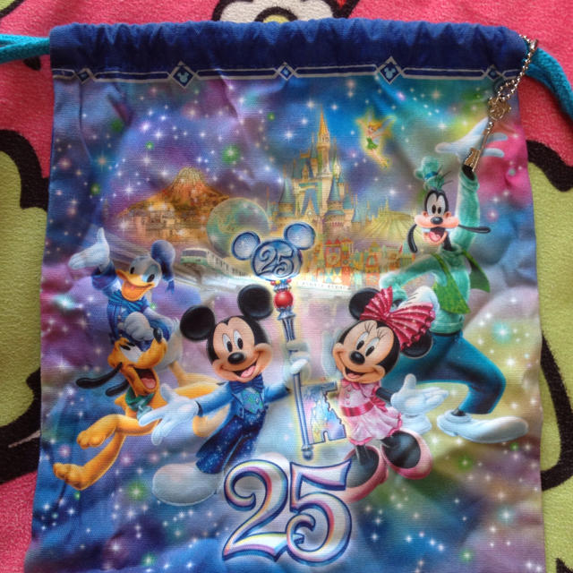 Disney(ディズニー)の25周年巾着 その他のその他(その他)の商品写真