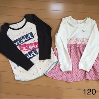 エックスガールステージス(X-girl Stages)のXGS 6T(120) ロンT おまけつき(Tシャツ/カットソー)