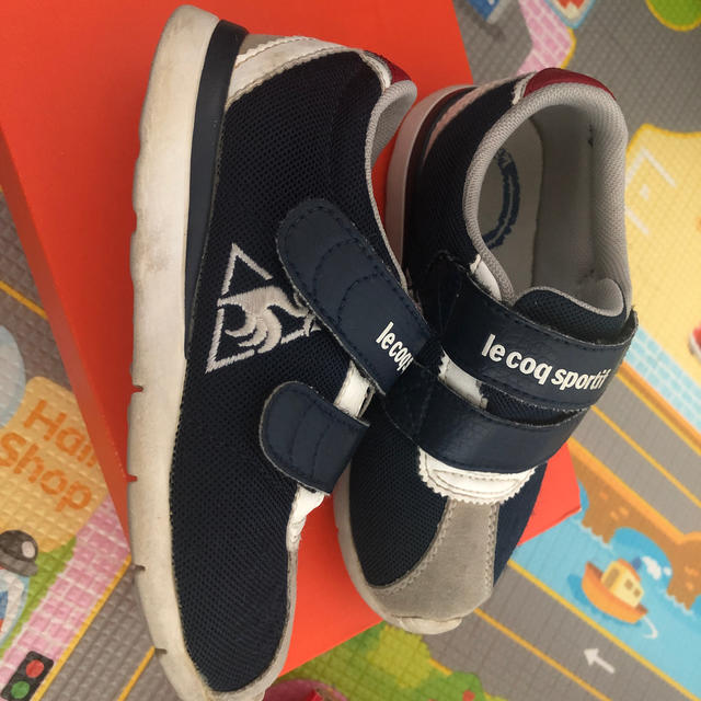 le coq sportif(ルコックスポルティフ)の子どもスニーカー キッズ/ベビー/マタニティのキッズ靴/シューズ(15cm~)(スニーカー)の商品写真