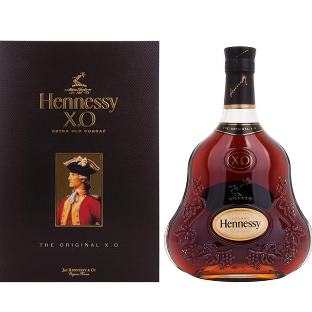 Hennessy X.O  ヘネシー  箱入り空瓶  10本