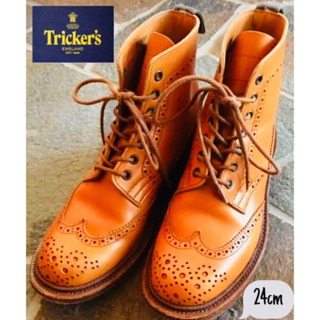 Trickers(トリッカーズ)のトリッカーズ レディースブーツ24cm  レディースの靴/シューズ(ブーツ)の商品写真