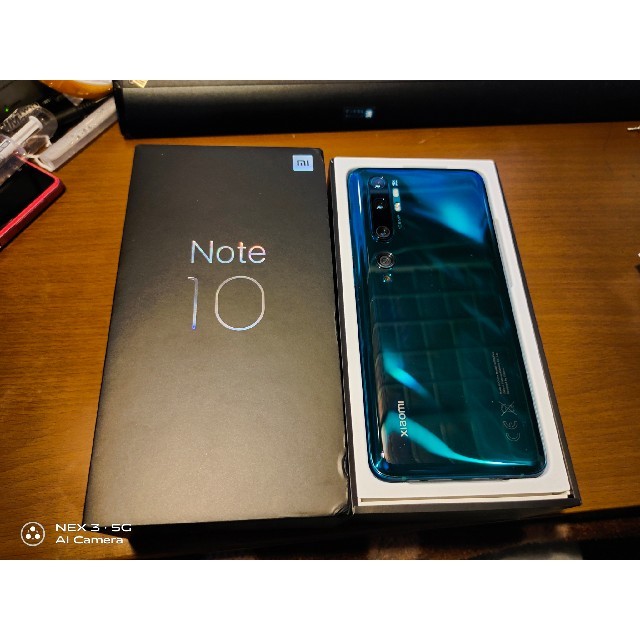 スマホ/家電/カメラMi Note10 美品