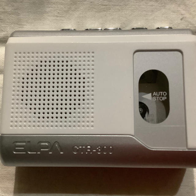ELPA(エルパ) モノラル カセットテープレコーダー CTR-300