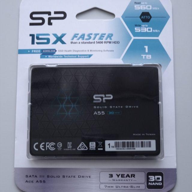 新品未開封 シリコンパワー SSD 1TB SP001TBSS3A55S25