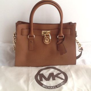 マイケルコース(Michael Kors)のマイケルコース バッグ ハミルトン キャメル 2way (ハンドバッグ)