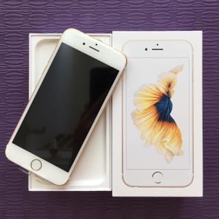 アイフォーン(iPhone)の【新品・未使用】iphone6s 32G Gold simフリー ロック解除済(スマートフォン本体)