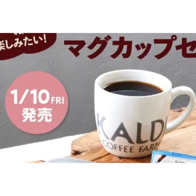 KALDI(カルディ)のカルディ KALDI 2020 バレンタイン 数量限定 マグカップ 完売 レア インテリア/住まい/日用品のキッチン/食器(食器)の商品写真