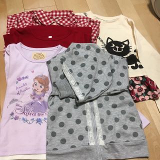 ディズニー(Disney)の長袖🧒🏻まとめ売り💕110から120サイズ(Tシャツ/カットソー)