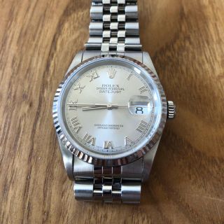 ロレックス(ROLEX)のロレックス　デイトジャスト　16234 ROLEX シルバー　ローマン(腕時計(アナログ))