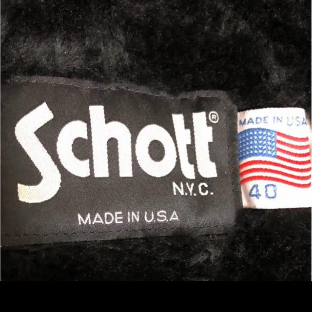 schott(ショット)の(シーくんさん専用)Schott シングルライダース 40 メンズのジャケット/アウター(ライダースジャケット)の商品写真