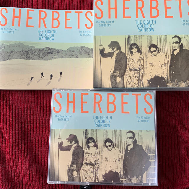 The Very Best of SHERBETS「8色目の虹」（初回生産限定盤 エンタメ/ホビーのCD(ポップス/ロック(邦楽))の商品写真