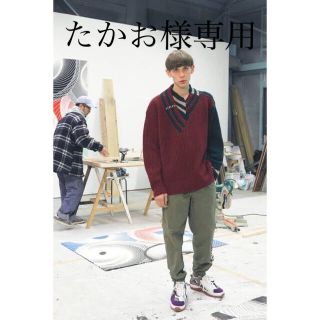 カラー(kolor)のkolor 19AW CRAZY PATTERN KNIT(ニット/セーター)