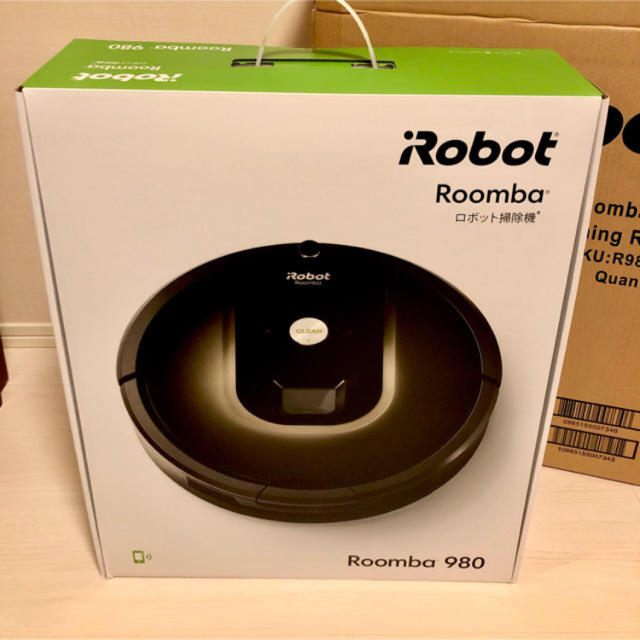 「新品未使用iRobot Roomba 980ロボット掃除機