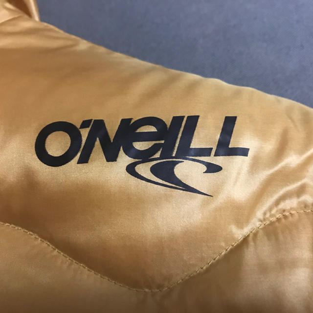 O'NEILL(オニール)のオニール　O'NEILL  ダウンジャケット　ゴールド色　Mサイズ メンズのジャケット/アウター(ダウンジャケット)の商品写真