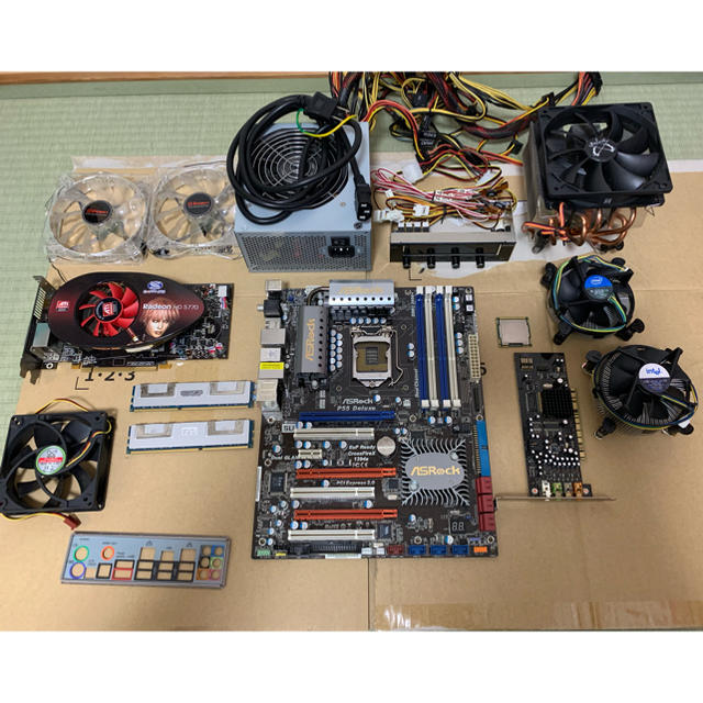 【動作確認済】Core i7 860+マザボ＋メモリ8Gセット