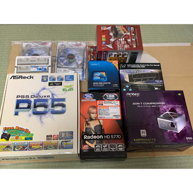 中古】Core-i7 マザーボード等のPCパーツセット いいスタイル 62.0%OFF