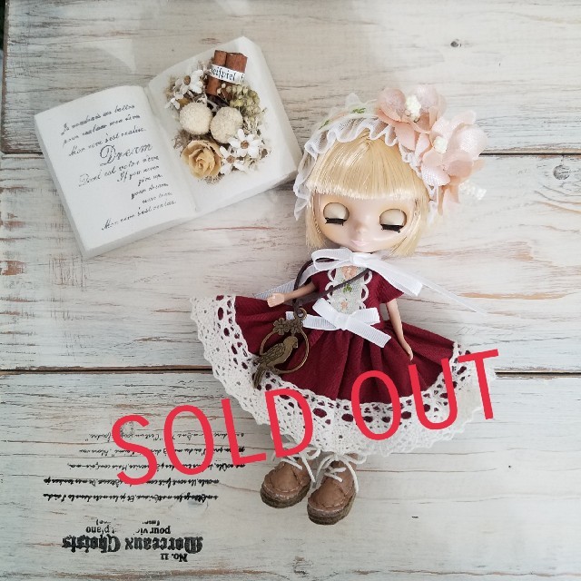 SOLD OUT★*ﾟプチブライス♡アウトフィット♡ワンピース3点セット