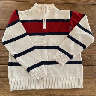 トミーヒルフィガー(TOMMY HILFIGER)の新品　トミーヒルフィガー　7歳(130cm)コットンセーター(ニット)