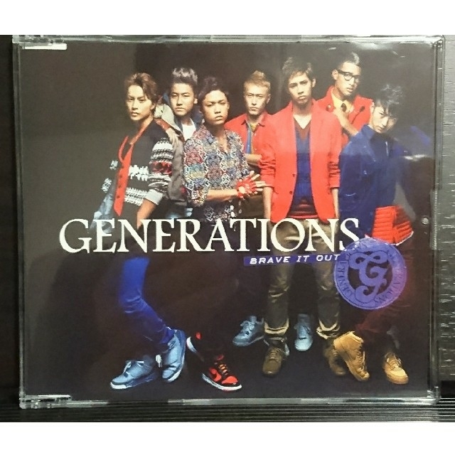 GENERATIONS(ジェネレーションズ)のGENERATIONS シングル BRAVE IT OUT エンタメ/ホビーのCD(ポップス/ロック(邦楽))の商品写真