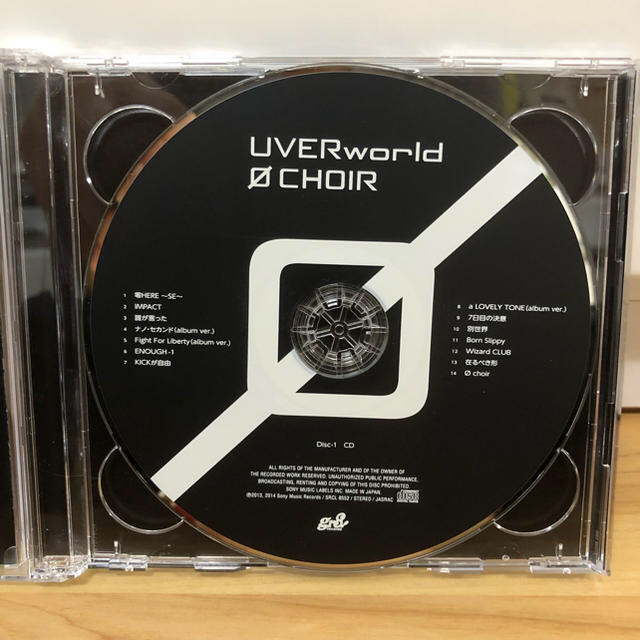 UVERworld / ØCHOIR CD&DVD 初回限定版