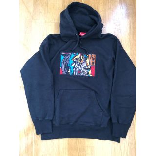 シュプリーム(Supreme)のsupreme chainstitch fooded sweatshirt (パーカー)