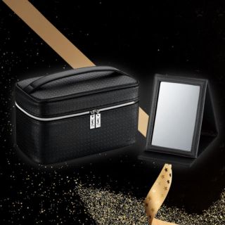 イヴサンローランボーテ(Yves Saint Laurent Beaute)のイブサンローラン　限定バニティポーチ&ミラーセット　未開封新品(ポーチ)