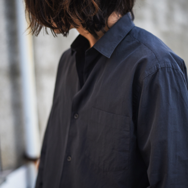 COMOLI - 【20ss】comoli シャツ ネイビー サイズ 2 コモリ navyの通販