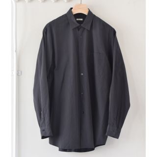 コモリ(COMOLI)の【20ss】comoli シャツ ネイビー サイズ 2 コモリ navy(シャツ)