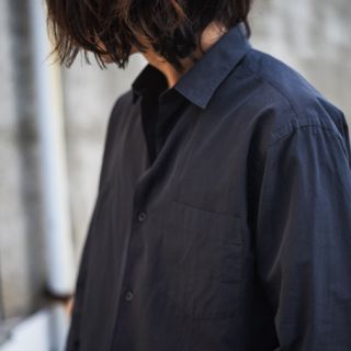 COMOLI - 【20ss】comoli シャツ ネイビー サイズ 2 コモリ navyの通販 ...