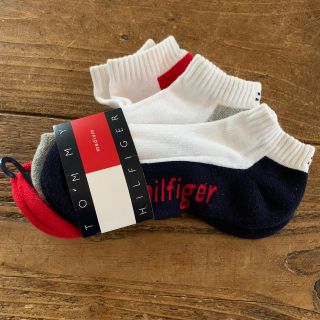 トミーヒルフィガー(TOMMY HILFIGER)の未使用　トミーヒルフィガー　3足組　18〜22㎝？(靴下/タイツ)