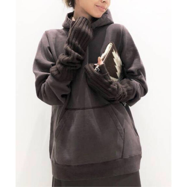 最新人気 DEUXIEME L'Appartement CLASSE ブラウン Parka Sweat RELIEF 未使用 REMI