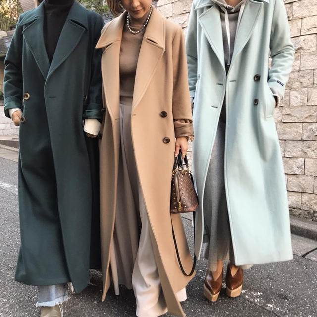 ameri vintage little flare long coat | vizoobras.com.br