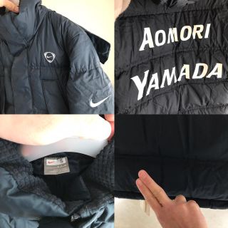 NIKE 青森山田 ダウン コート 高校サッカー