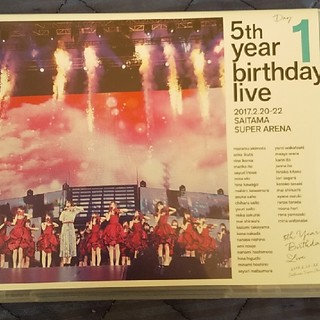 ノギザカフォーティーシックス(乃木坂46)の5th　YEAR　BIRTHDAY　LIVE　2017．2．20-22　SAIT(ミュージック)