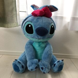 スティッチ(STITCH)のスティッチ　ギガジャンボ　ぬいぐるみ　リボン(ぬいぐるみ)