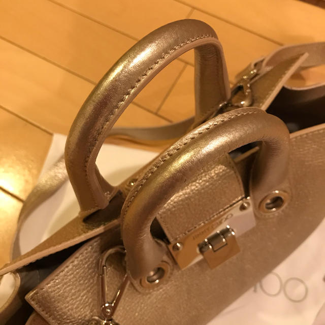 JIMMY CHOO(ジミーチュウ)のJIMMY CHOO 2way  ハンドバッグ ライリー　ショルダー　バッグ レディースのバッグ(ハンドバッグ)の商品写真