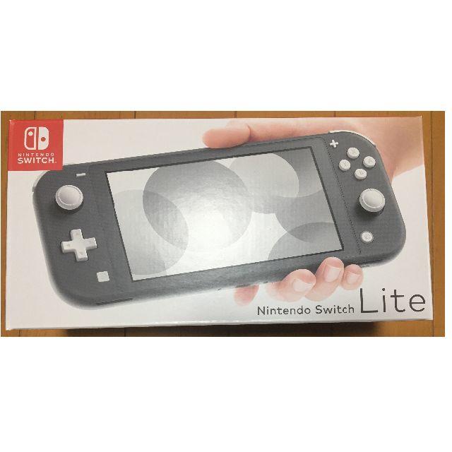 ゲームソフト/ゲーム機本体Nintendo Switch Lite グレー