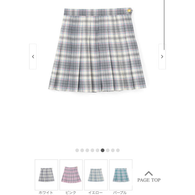 Bubbles(バブルス)のチェックプリーツスカート レディースのスカート(ミニスカート)の商品写真