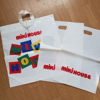 ミキハウス(mikihouse)のミキハウス　ショッパー　3枚(ショップ袋)