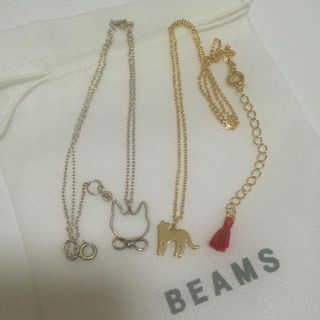 ビームス(BEAMS)のビームス 猫ネックレス(ネックレス)