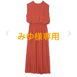 アメリヴィンテージ(Ameri VINTAGE)のamerivintage プリーツステッチドレス✳︎送料込✳︎(ロングワンピース/マキシワンピース)