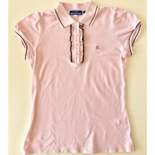 バーバリーブルーレーベル(BURBERRY BLUE LABEL)のバーバリー ポロシャツ(Tシャツ/カットソー(半袖/袖なし))