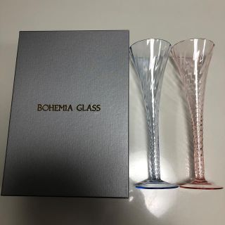 ボヘミア クリスタル(BOHEMIA Cristal)のお再お値下げ★ ボヘミア・ガラス　ワイングラス　セット(グラス/カップ)