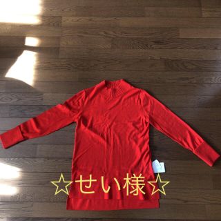 ロートレアモン(LAUTREAMONT)のLAUTREAMONT ニットセーター　新品　サイズ38(ニット/セーター)