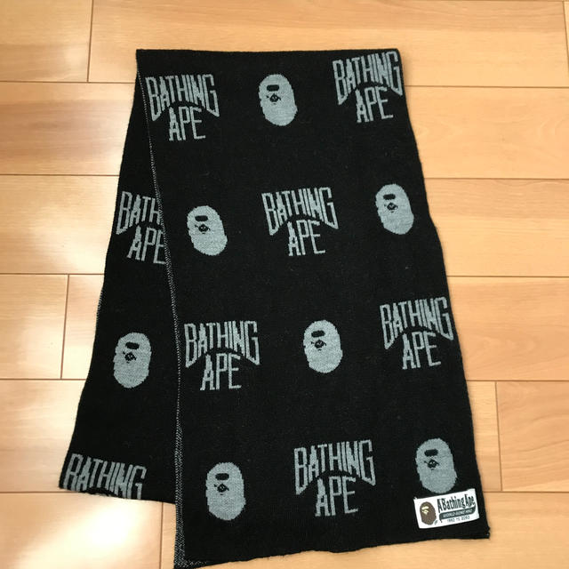 A BATHING APE(アベイシングエイプ)のマフラー メンズのファッション小物(マフラー)の商品写真