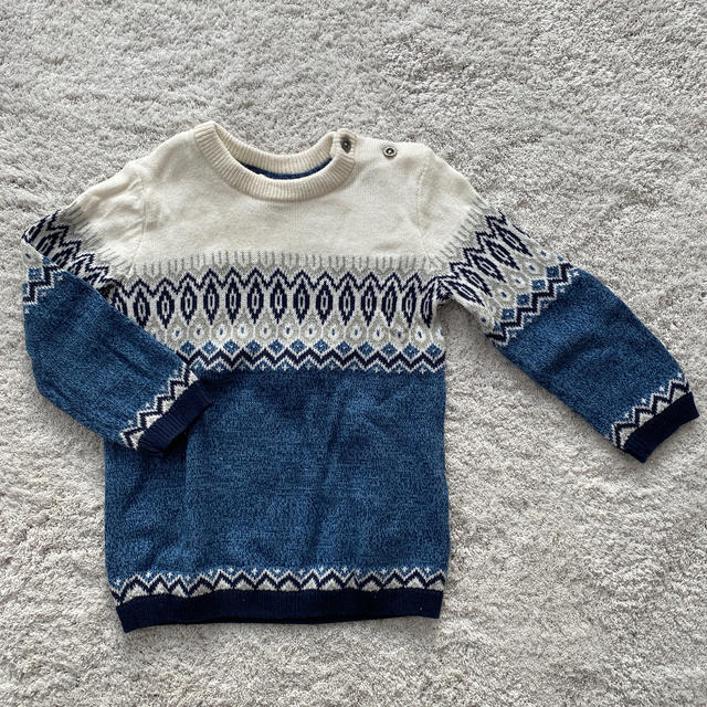 H&M(エイチアンドエム)のH&M baby ニット キッズ/ベビー/マタニティのベビー服(~85cm)(ニット/セーター)の商品写真