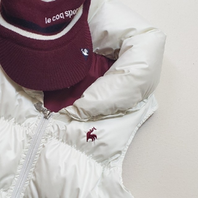 le coq sportif(ルコックスポルティフ)のルコック ダウンベスト スポーツ/アウトドアのゴルフ(ウエア)の商品写真