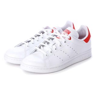 アディダス(adidas)の未使用 adidas STANSMITH スタンスミス ハート レッド 22.5(スニーカー)